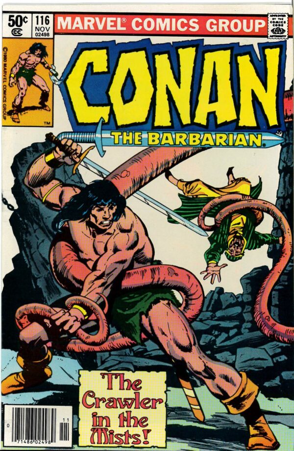 CONAN THE BARBARIAN (1970-1993 SERIES) #116: 9.4 (NM) Newsstand Edition