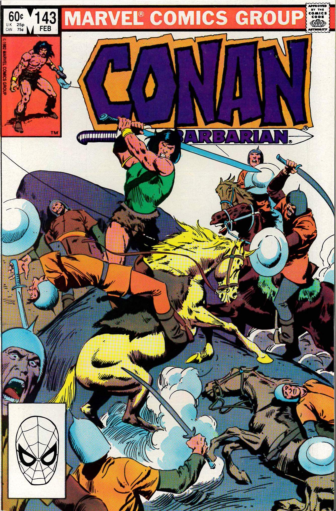CONAN THE BARBARIAN (1970-1993 SERIES) #143: 9.8 (NM) CONAN THE BARBARIAN (1970-1993 SERIES) #143: 9.8 (NM)