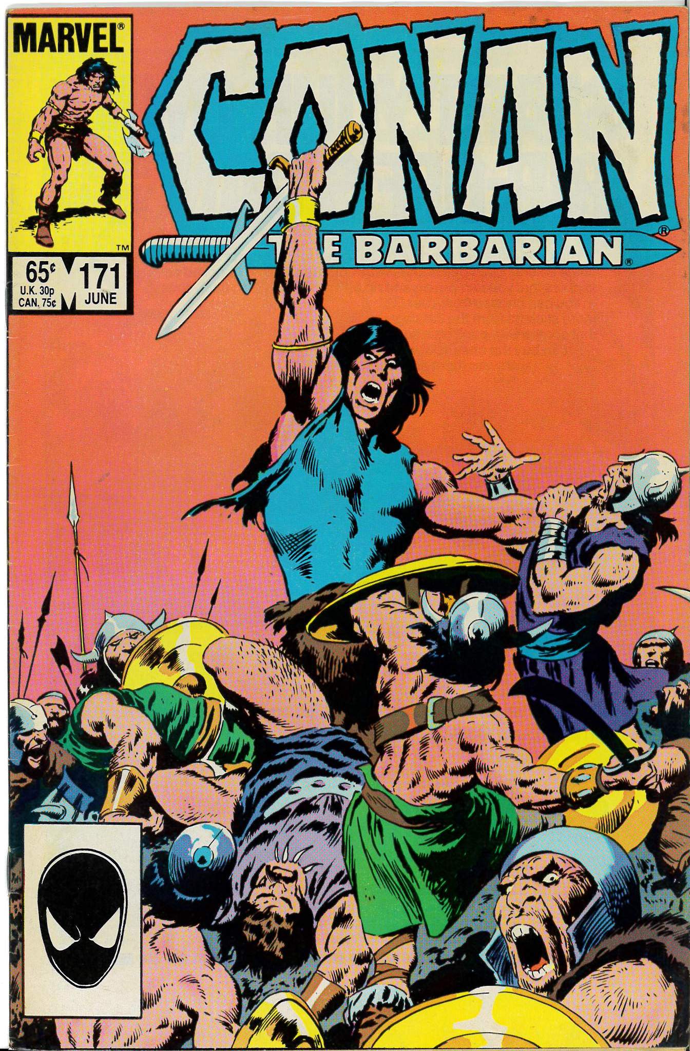 CONAN THE BARBARIAN (1970-1993 SERIES) #171: VG/FN CONAN THE BARBARIAN (1970-1993 SERIES) #171: VG/FN