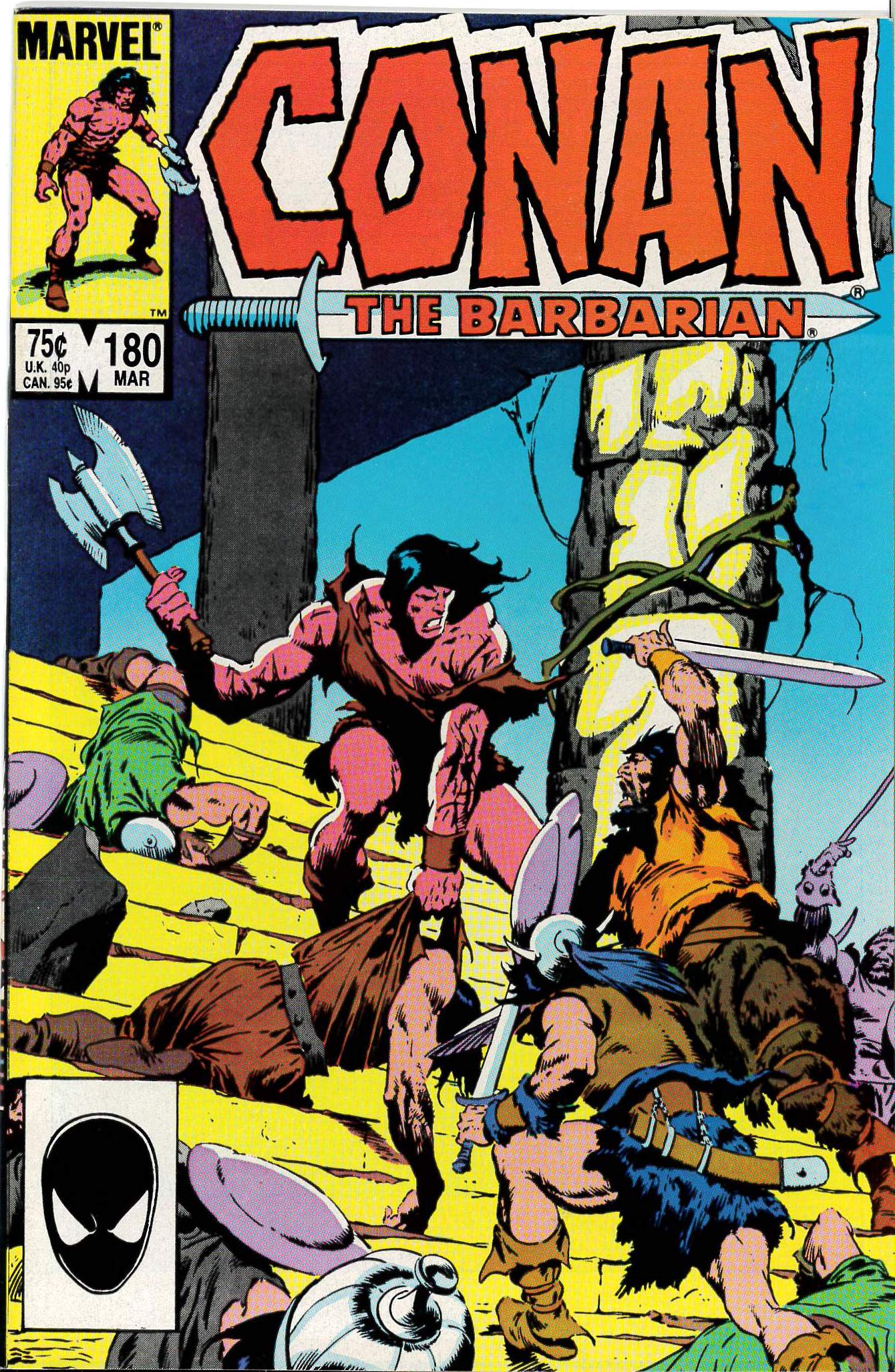 CONAN THE BARBARIAN (1970-1993 SERIES) #180: 9.8 (NM) CONAN THE BARBARIAN (1970-1993 SERIES) #180: 9.8 (NM)