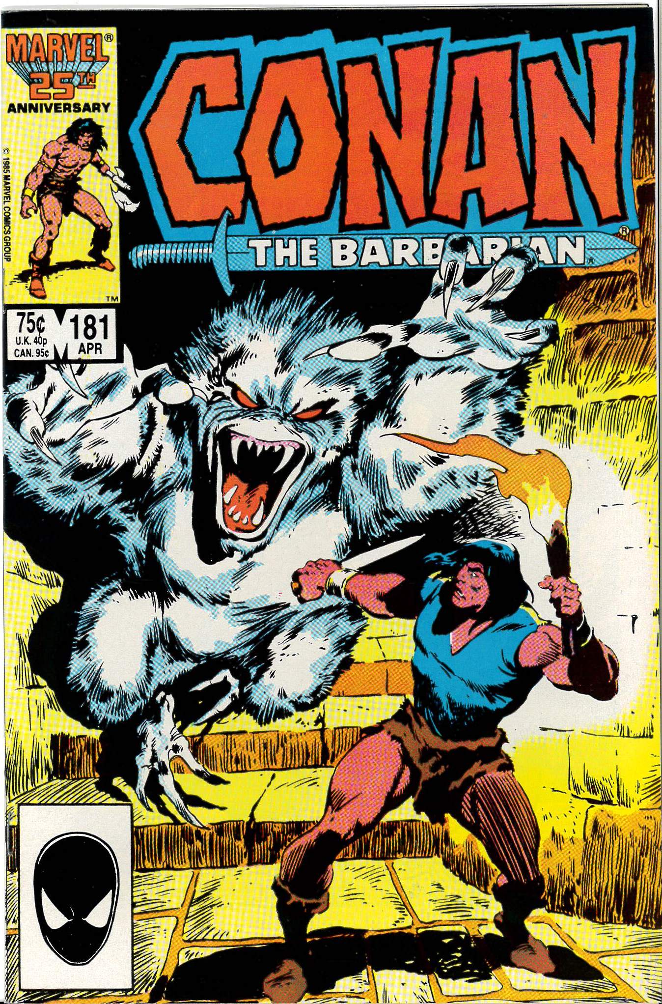 CONAN THE BARBARIAN (1970-1993 SERIES) #181: 9.8 (NM) CONAN THE BARBARIAN (1970-1993 SERIES) #181: 9.8 (NM)