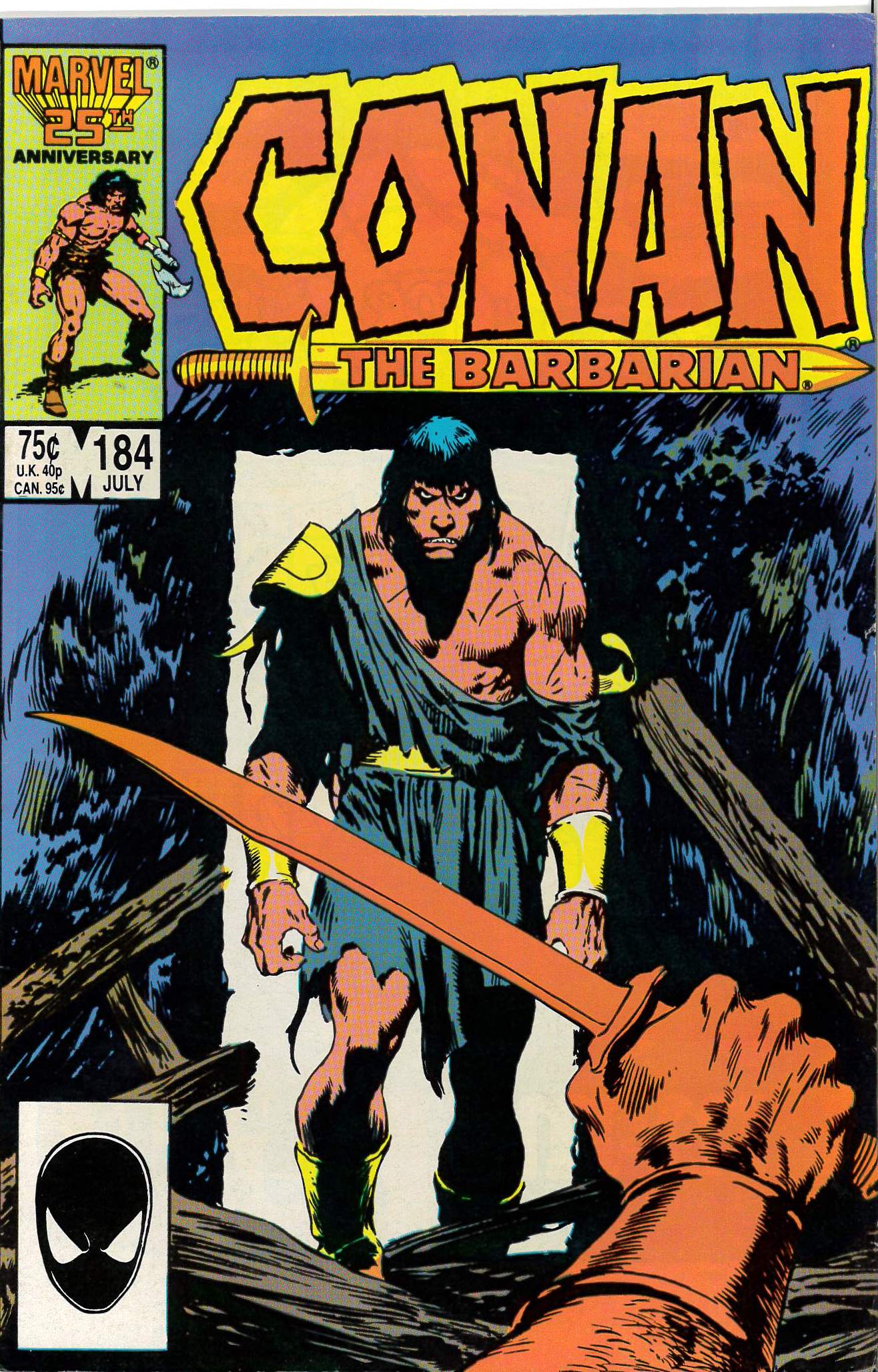 CONAN THE BARBARIAN (1970-1993 SERIES) #184: 9.4 (NM) CONAN THE BARBARIAN (1970-1993 SERIES) #184: 9.4 (NM)