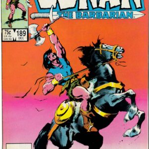 CONAN THE BARBARIAN (1970-1993 SERIES) #189: 9.8 (NM)