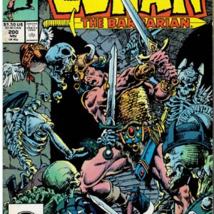 CONAN THE BARBARIAN (1970-1993 SERIES) #200: 9.2 (NM)