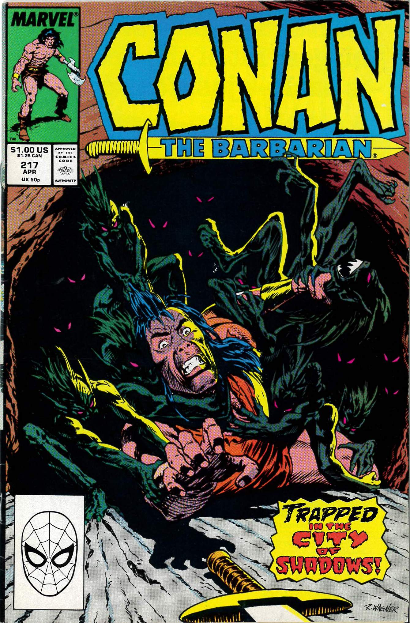 CONAN THE BARBARIAN (1970-1993 SERIES) #217: 9.2 (NM) CONAN THE BARBARIAN (1970-1993 SERIES) #217: 9.2 (NM)