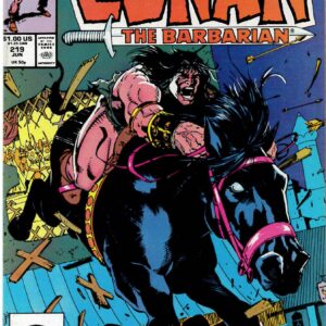 CONAN THE BARBARIAN (1970-1993 SERIES) #219: 9.2 (NM)