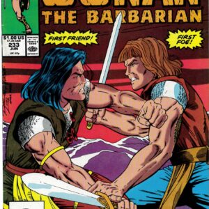 CONAN THE BARBARIAN (1970-1993 SERIES) #233: VF