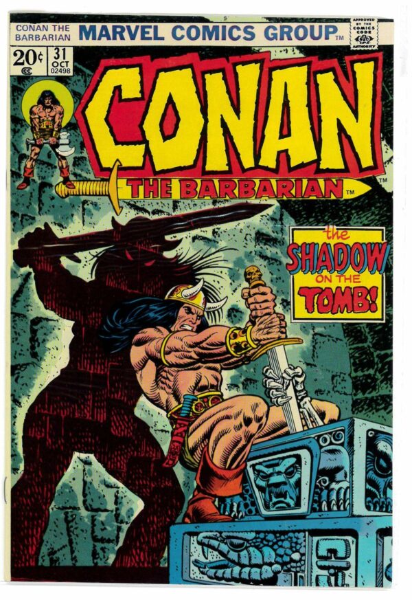 CONAN THE BARBARIAN (1970-1993 SERIES) #31: 9.8 (M)