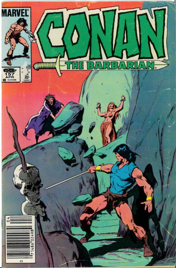 CONAN THE BARBARIAN (1970-1993 SERIES) #157: Newsstand Edition – GD/VG