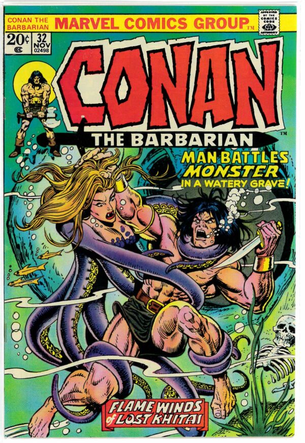 CONAN THE BARBARIAN (1970-1993 SERIES) #32: 9.8 (M)