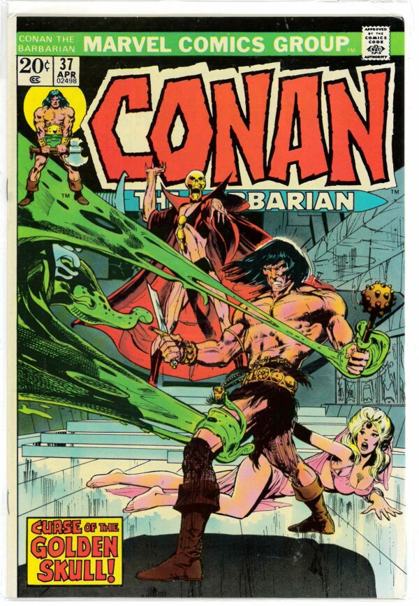 CONAN THE BARBARIAN (1970-1993 SERIES) #37: 1st Yolinda: 1st Juma the Black: NM (9.8)