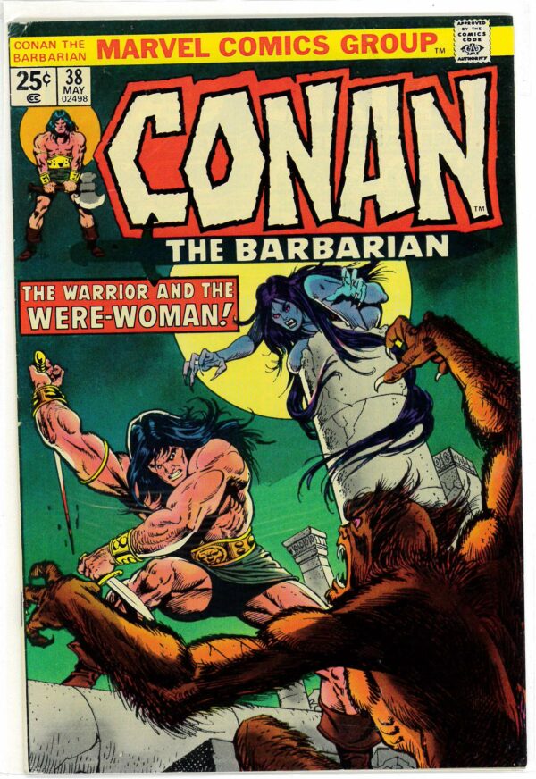 CONAN THE BARBARIAN (1970-1993 SERIES) #38: NM (9.8)