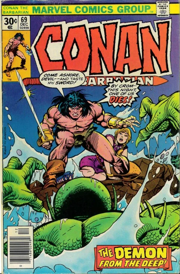 CONAN THE BARBARIAN (1970-1993 SERIES) #69: VG