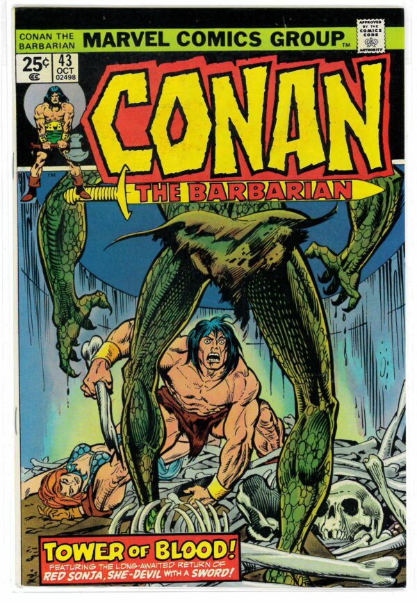 CONAN THE BARBARIAN (1970-1993 SERIES) #43: Red Sonja: NM/M 9.8