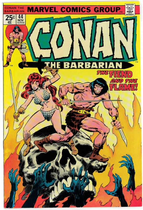 CONAN THE BARBARIAN (1970-1993 SERIES) #44: Red Sonja: Buscema: NM/M 9.8