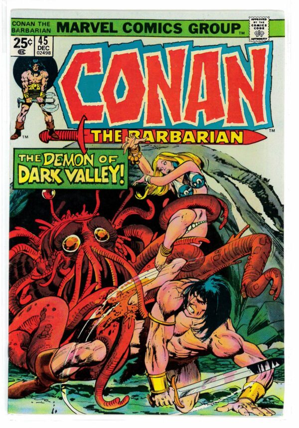 CONAN THE BARBARIAN (1970-1993 SERIES) #45: NM (9.8)