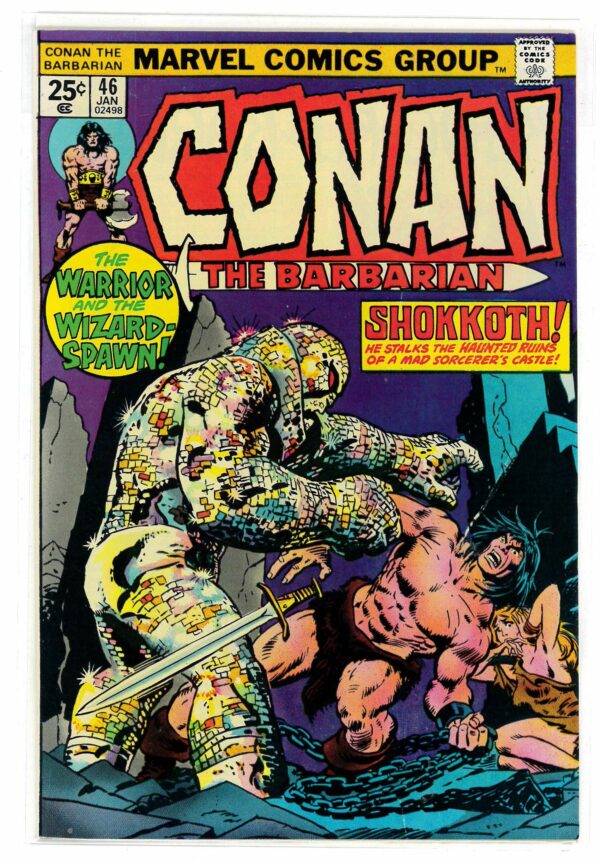 CONAN THE BARBARIAN (1970-1993 SERIES) #46: NM/M 9.8