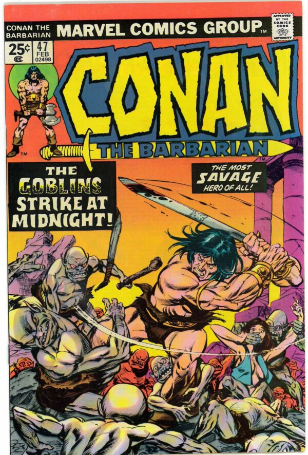 CONAN THE BARBARIAN (1970-1993 SERIES) #47: NM/M 9.8