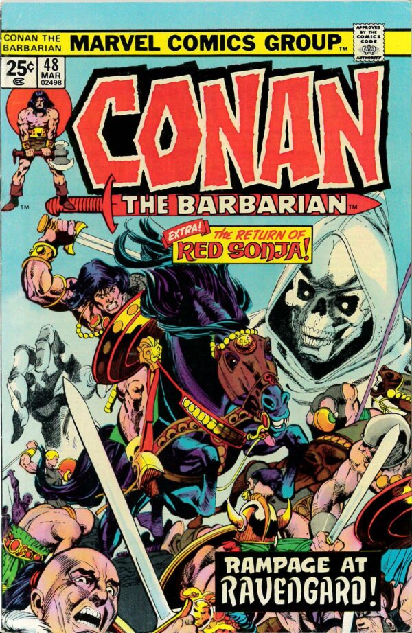 CONAN THE BARBARIAN (1970-1993 SERIES) #48: Red Sonja: NM/M 9.8