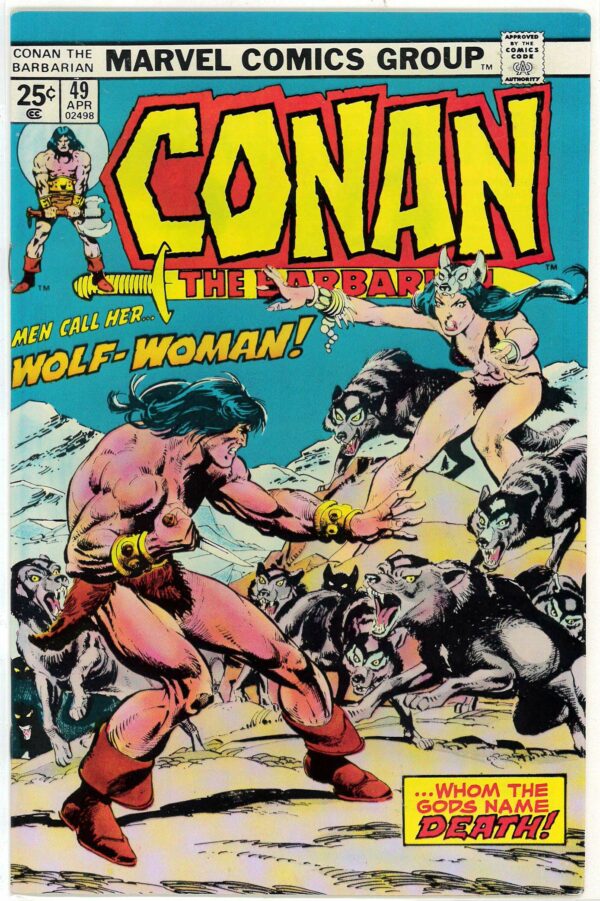 CONAN THE BARBARIAN (1970-1993 SERIES) #49: NM/M 9.8