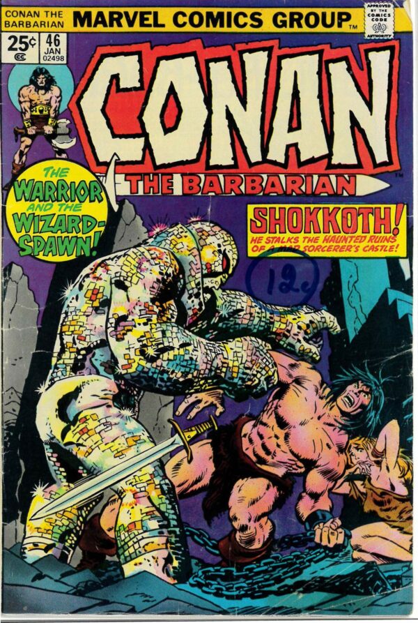 CONAN THE BARBARIAN (1970-1993 SERIES) #46: VG