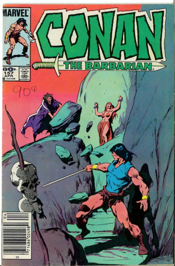 CONAN THE BARBARIAN (1970-1993 SERIES) #157: Newsstand Edition – VG