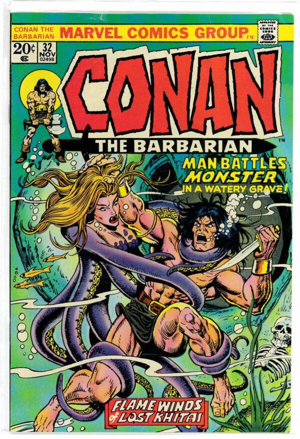 CONAN THE BARBARIAN (1970-1993 SERIES) #32: FN