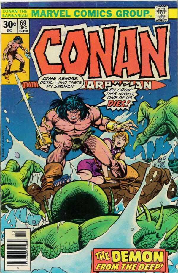 CONAN THE BARBARIAN (1970-1993 SERIES) #69: FN