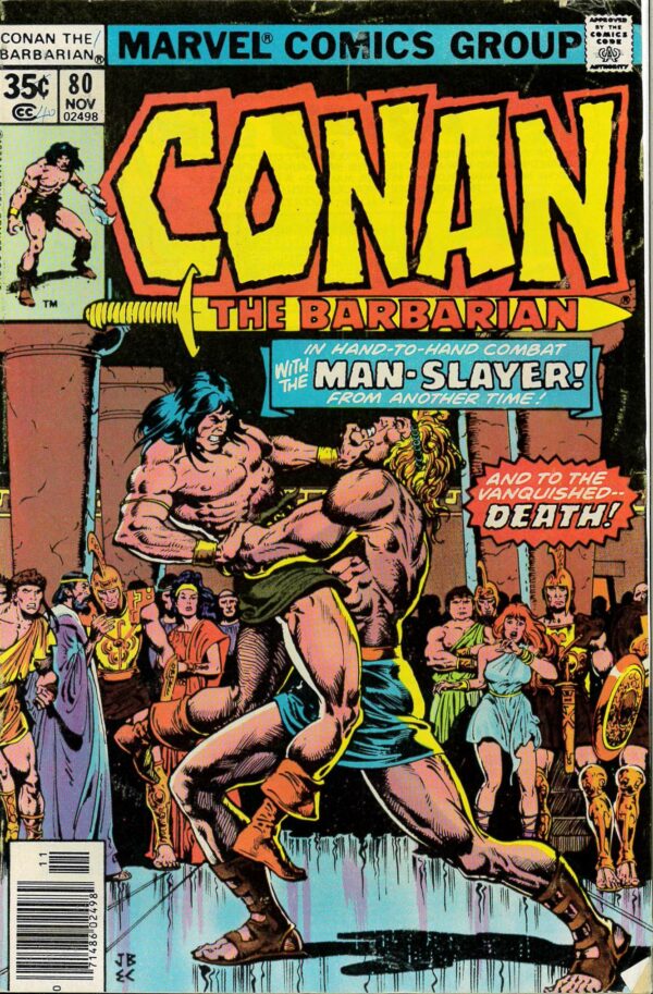 CONAN THE BARBARIAN (1970-1993 SERIES) #80: VG