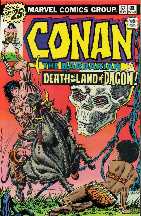 CONAN THE BARBARIAN (1970-1993 SERIES) #62: M (9.8)