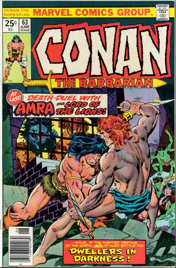 CONAN THE BARBARIAN (1970-1993 SERIES) #63: NM (9.8)