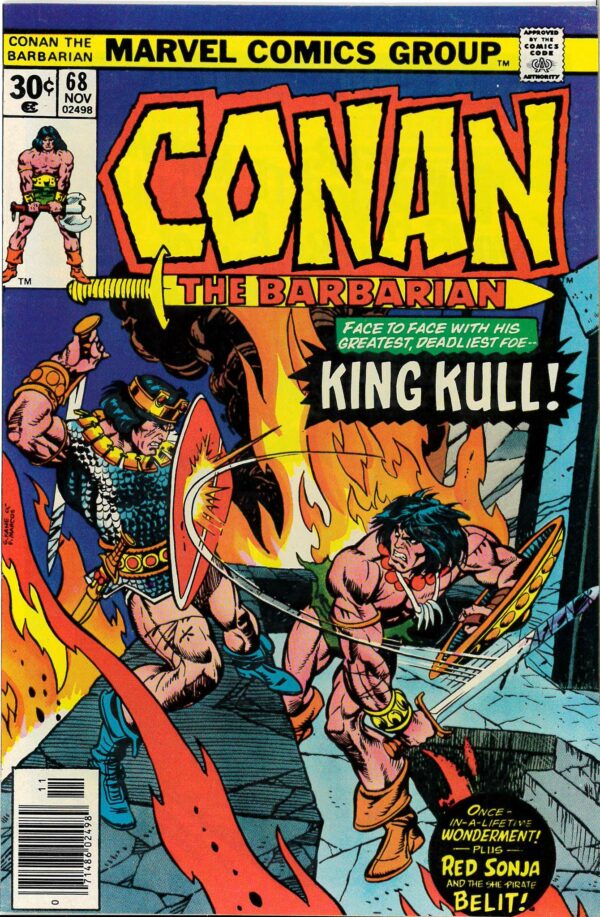 CONAN THE BARBARIAN (1970-1993 SERIES) #68: NM (9.8)