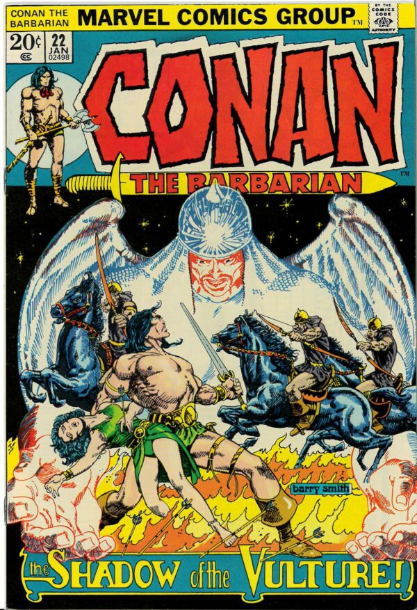 CONAN THE BARBARIAN (1970-1993 SERIES) #22: 9.6 (M) Barry Smith