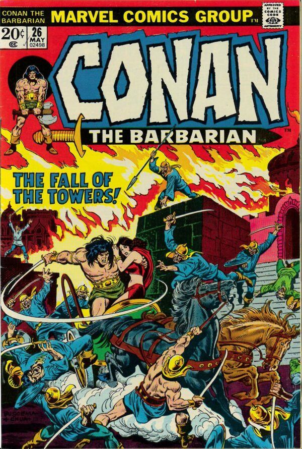 CONAN THE BARBARIAN (1970-1993 SERIES) #26: 9.4 (NM)