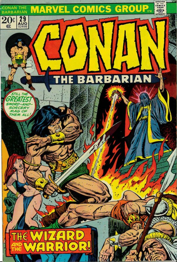 CONAN THE BARBARIAN (1970-1993 SERIES) #29: 9.0 (VF/NM)