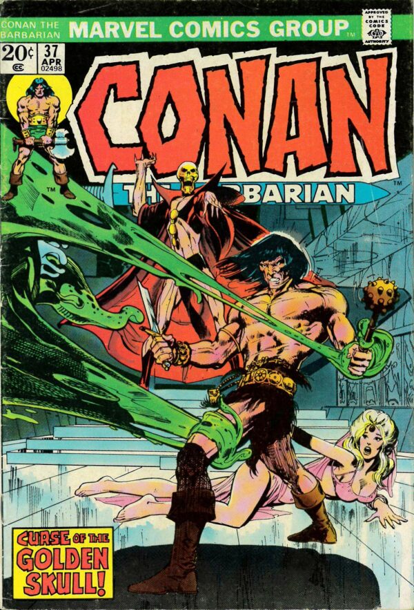 CONAN THE BARBARIAN (1970-1993 SERIES) #37: 1st Yolinda: 1st Juma the Black: VF/NM