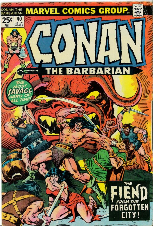 CONAN THE BARBARIAN (1970-1993 SERIES) #40: 7.0 (VN/VF)