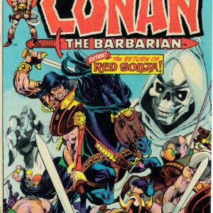 CONAN THE BARBARIAN (1970-1993 SERIES) #48: Red Sonja: FN/VF