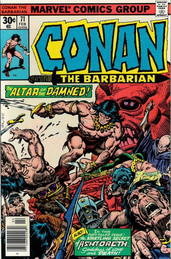 CONAN THE BARBARIAN (1970-1993 SERIES) #71: 9.8 (NM)