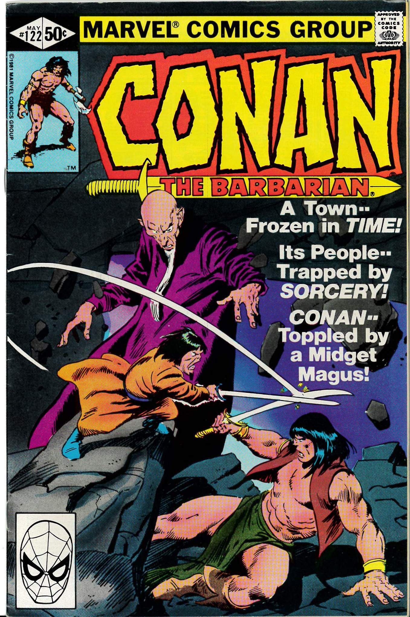 CONAN THE BARBARIAN (1970-1993 SERIES) #122: 9.0 (VF/NM) CONAN THE BARBARIAN (1970-1993 SERIES) #122: 9.0 (VF/NM)