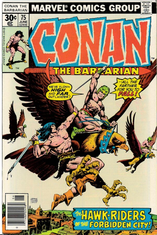 CONAN THE BARBARIAN (1970-1993 SERIES) #75: 9.8 (NM)