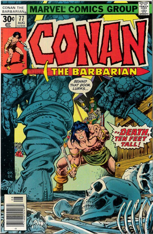 CONAN THE BARBARIAN (1970-1993 SERIES) #77: 9.8 (NM)