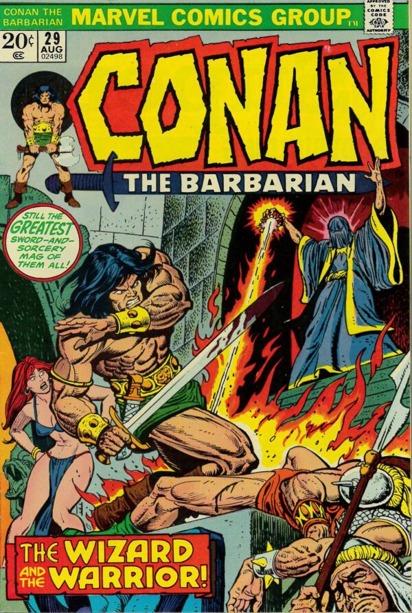 CONAN THE BARBARIAN (1970-1993 SERIES) #29: 9.6 (M)