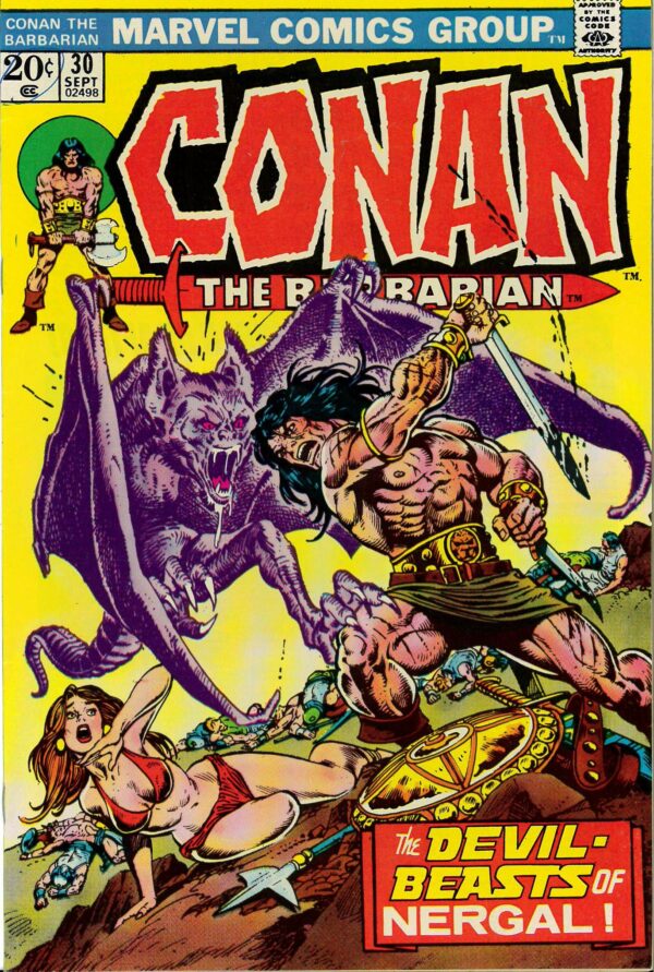 CONAN THE BARBARIAN (1970-1993 SERIES) #30: 9.6 (NM)