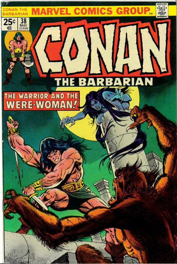 CONAN THE BARBARIAN (1970-1993 SERIES) #38: 8.0 (VF)