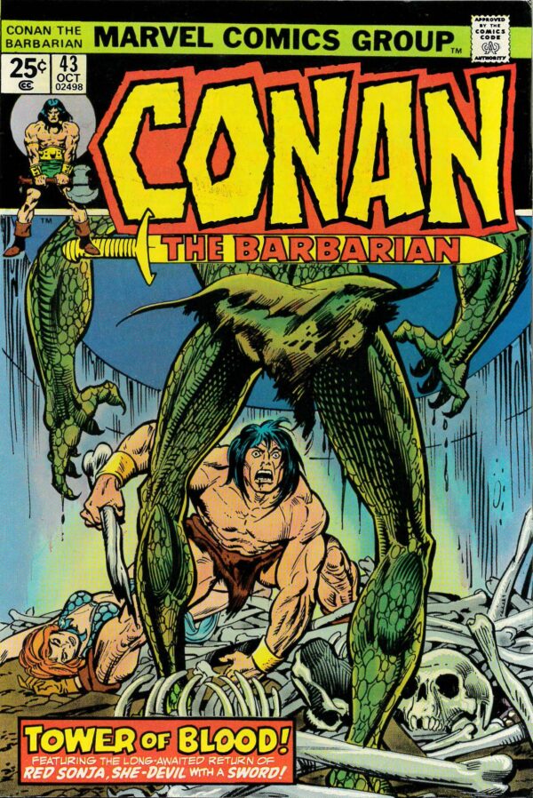 CONAN THE BARBARIAN (1970-1993 SERIES) #43: Red Sonja: NM