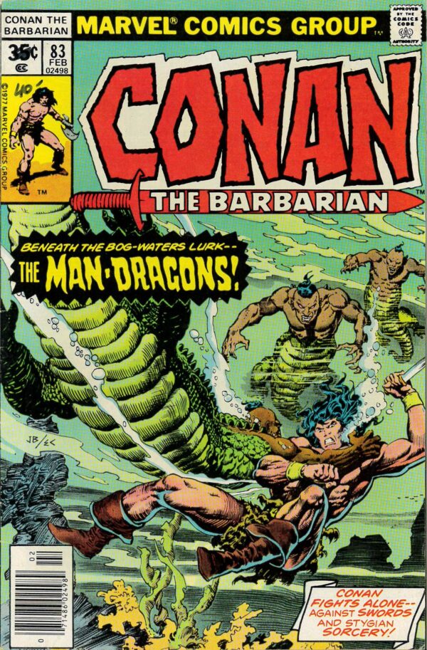 CONAN THE BARBARIAN (1970-1993 SERIES) #83: 9.2 (NM)