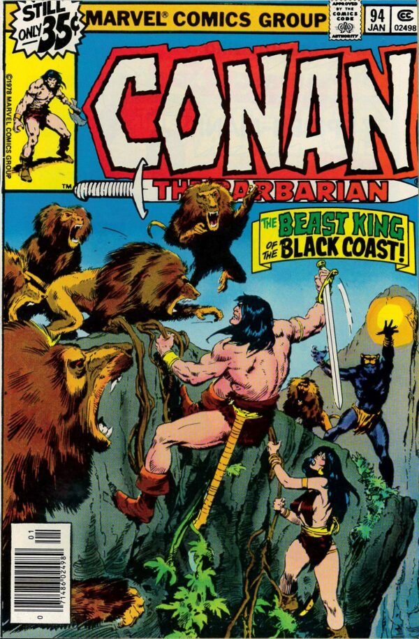 CONAN THE BARBARIAN (1970-1993 SERIES) #94: 9.2 (NM)