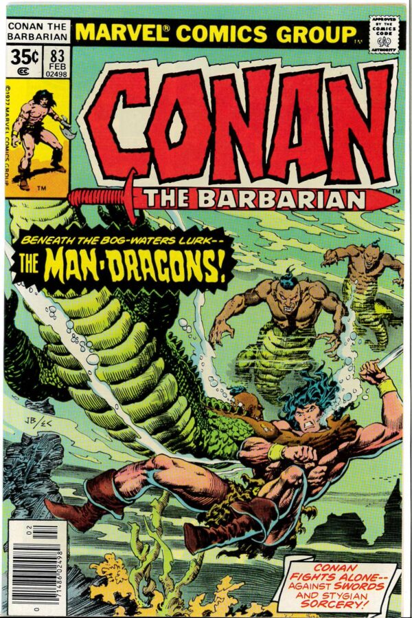 CONAN THE BARBARIAN (1970-1993 SERIES) #83: 9.8 (NM)