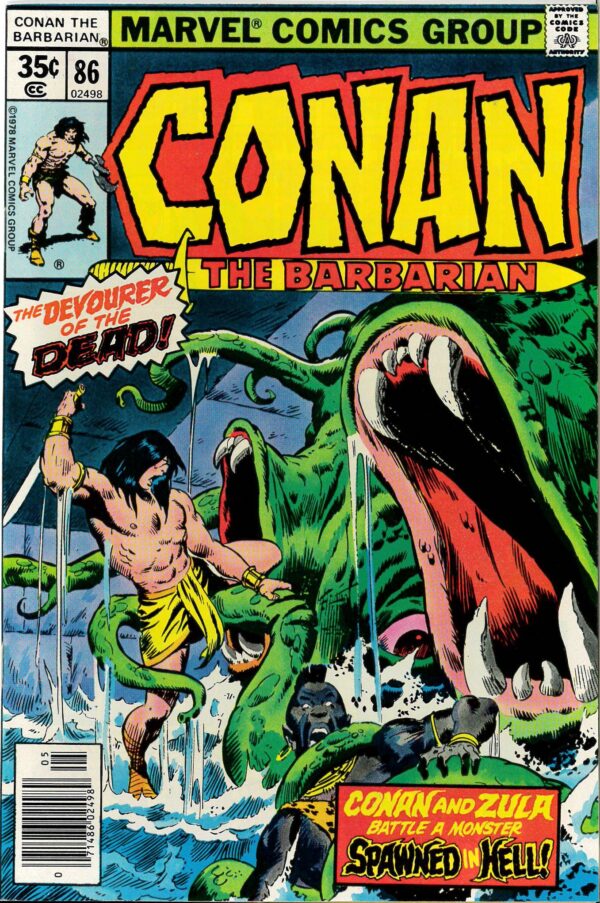 CONAN THE BARBARIAN (1970-1993 SERIES) #86: 9.8 (NM)